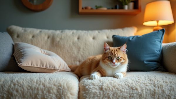 Protégez votre canapé avec une housse anti griffes pour chat
